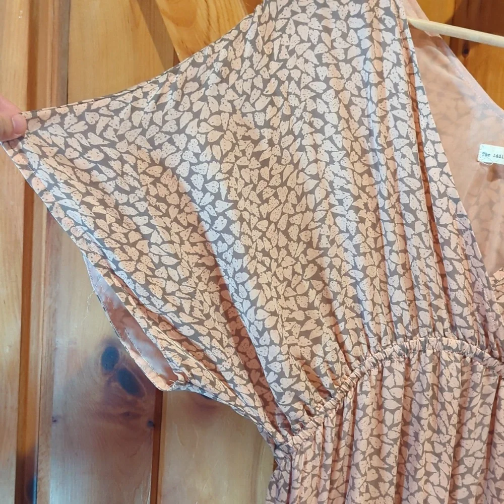 100% Silk Anthropologie Maxi Dress - Picture 4 of 8